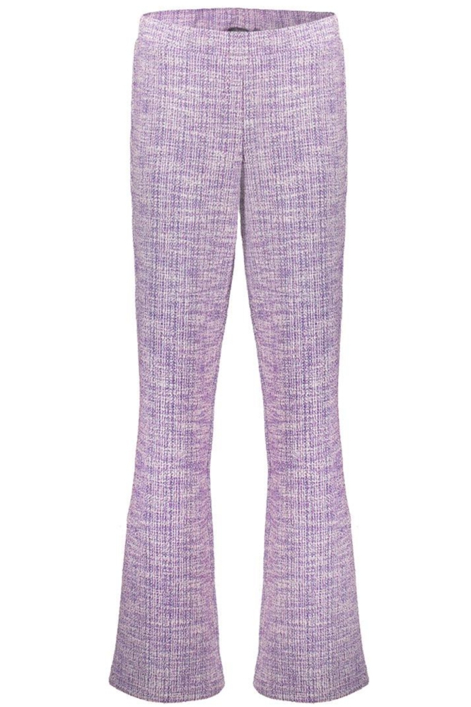 TWEED MELANGE BROEK 51224 20 Off-White/Lilac